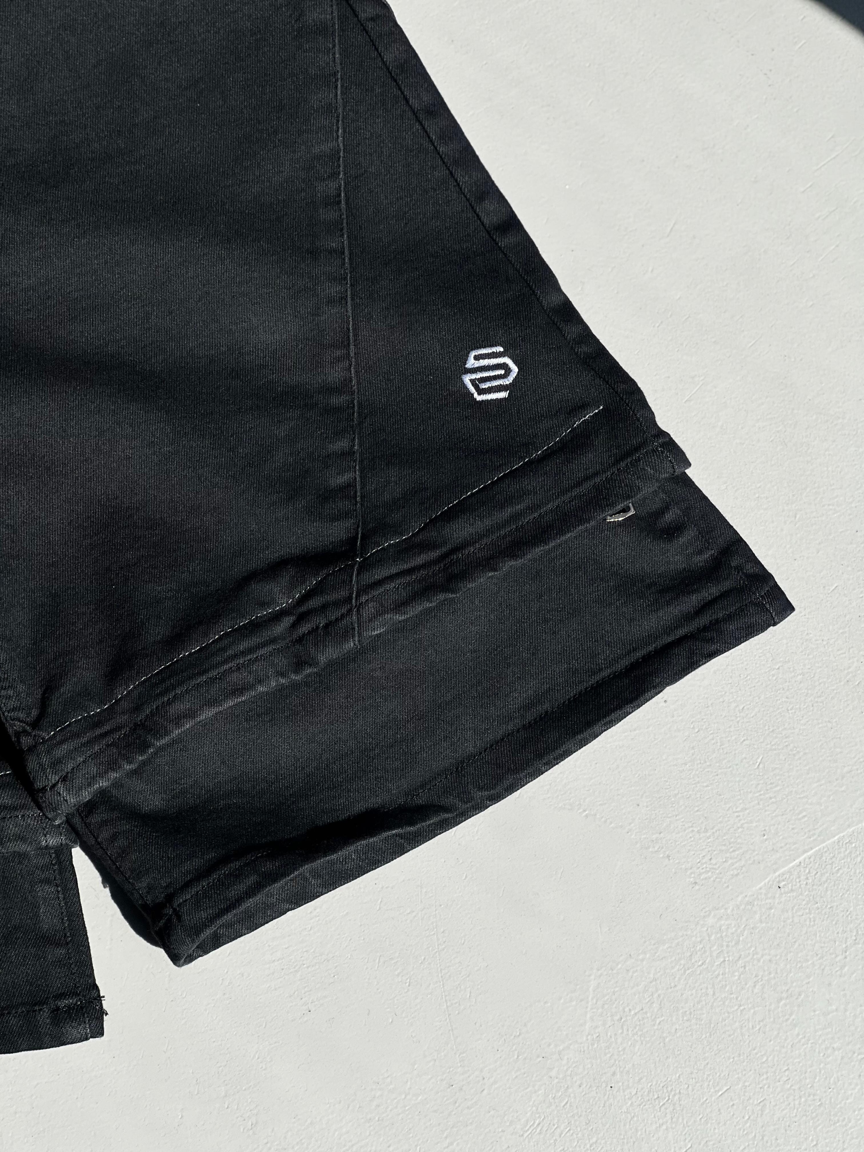 CAPTO Shorts – Denim modulabile Black