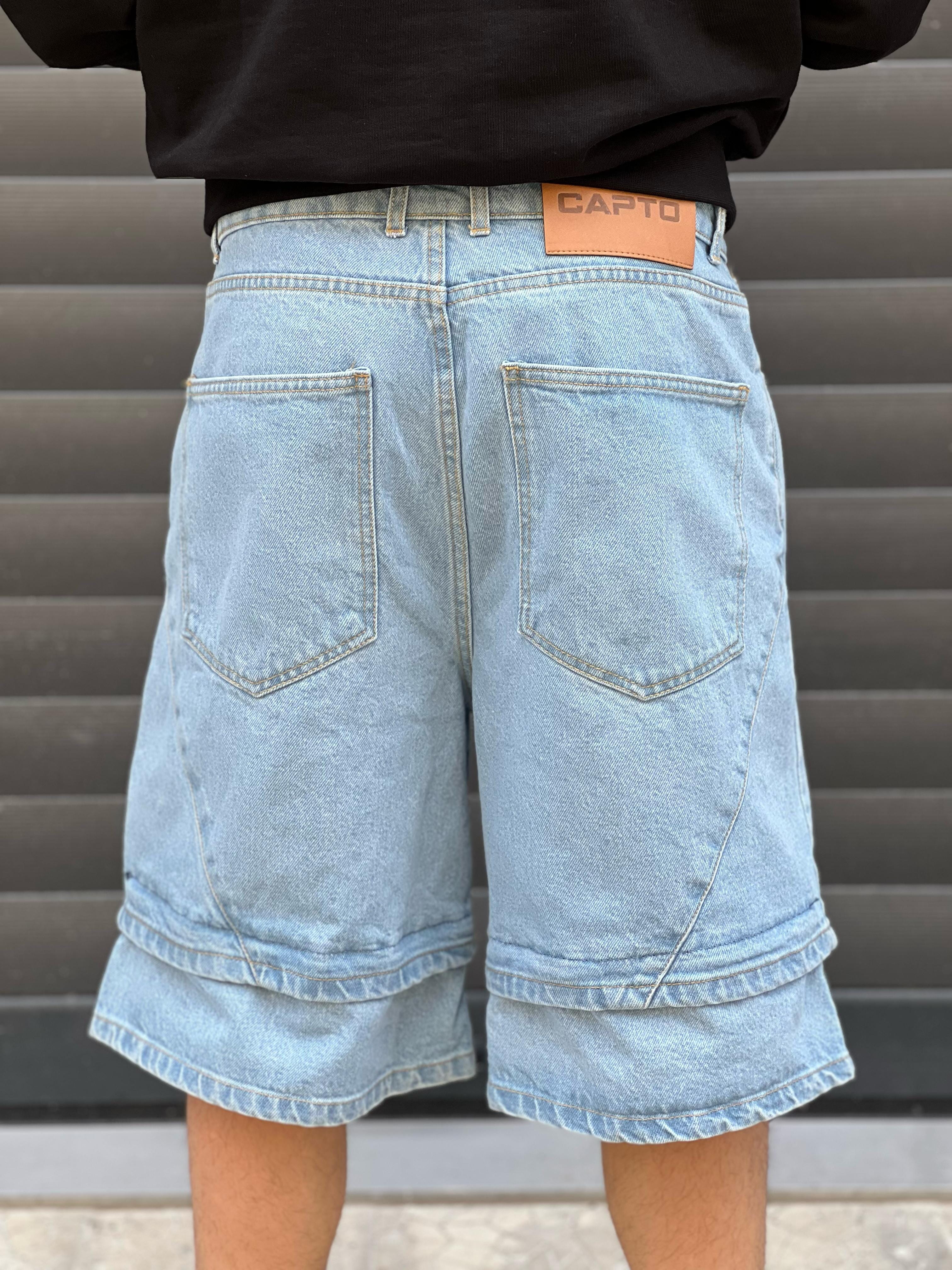 CAPTO Shorts – Denim modulabile