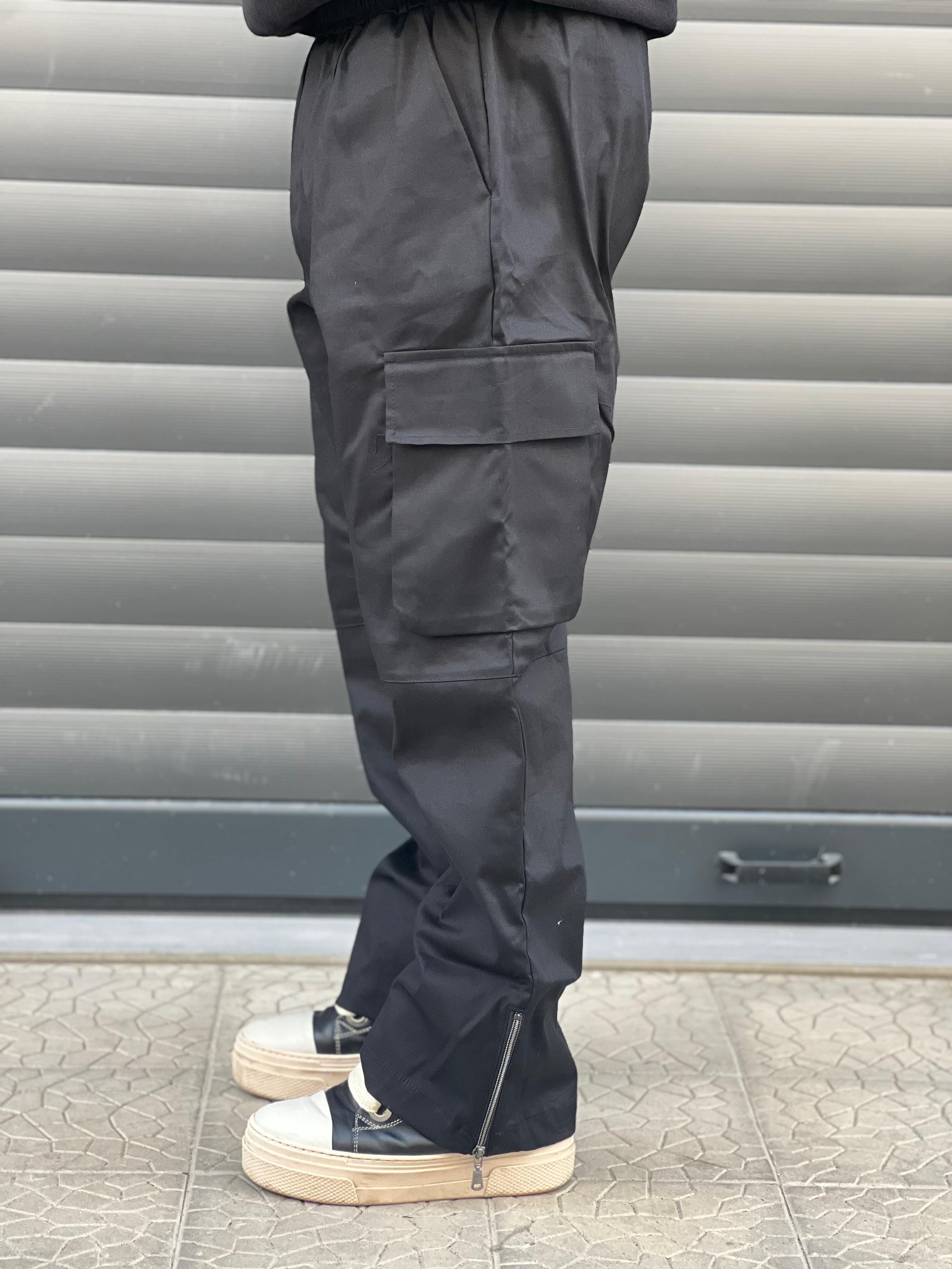 Cargo con zip sul fondo