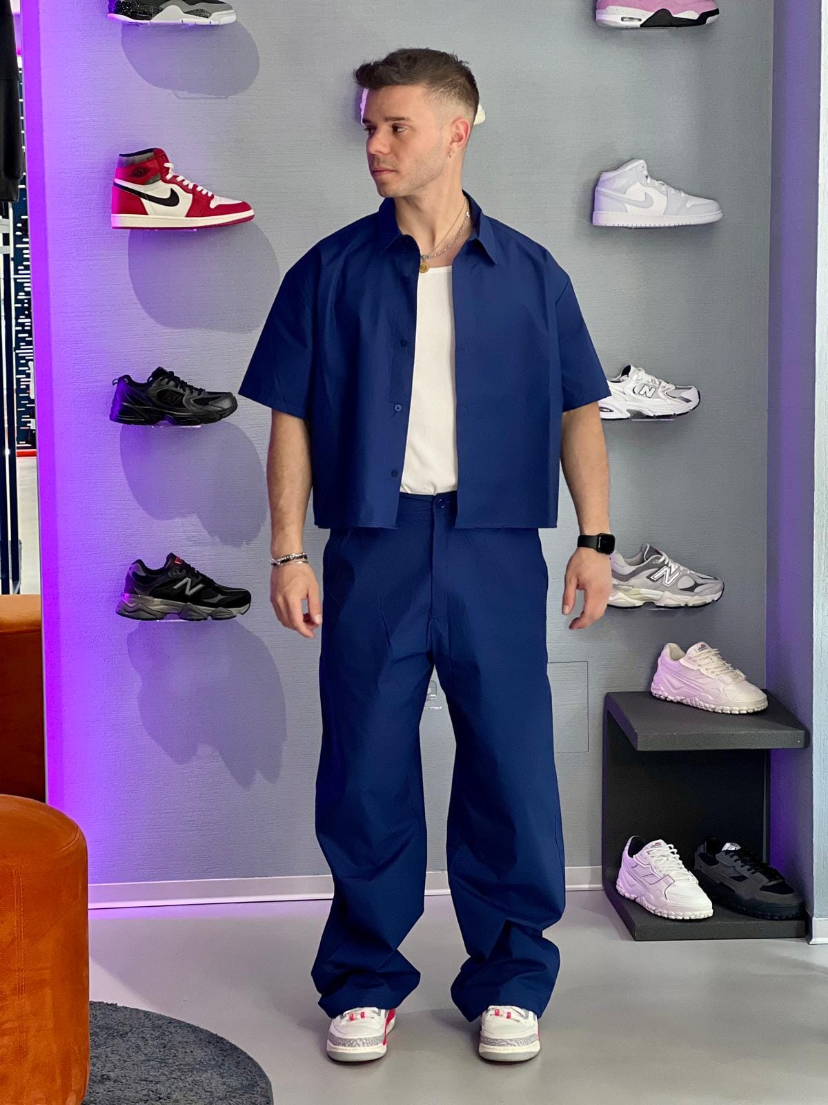 Coordinato Boxy Blue