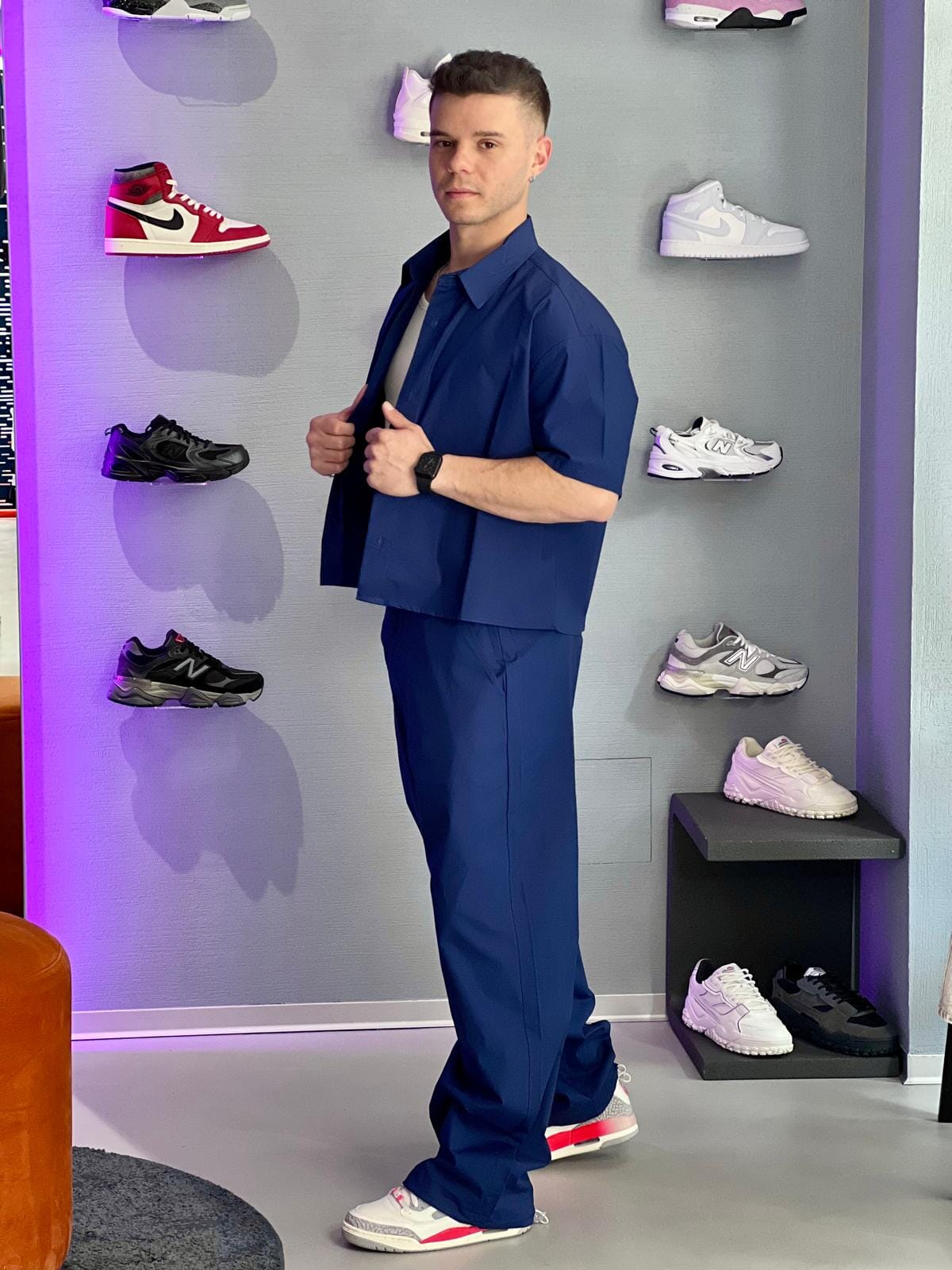 Coordinato Boxy Blue