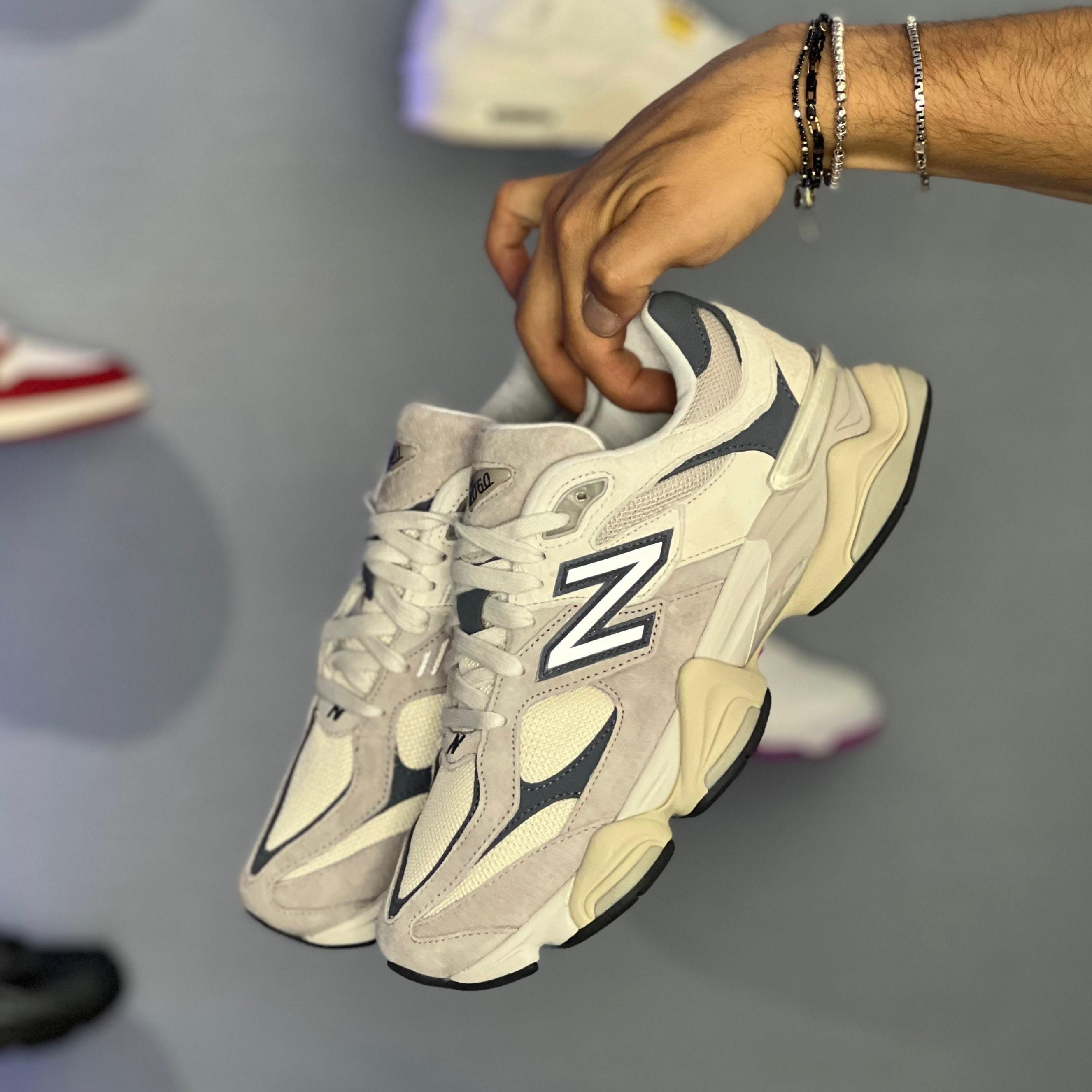 New Balance 9060 Moonrock Linen