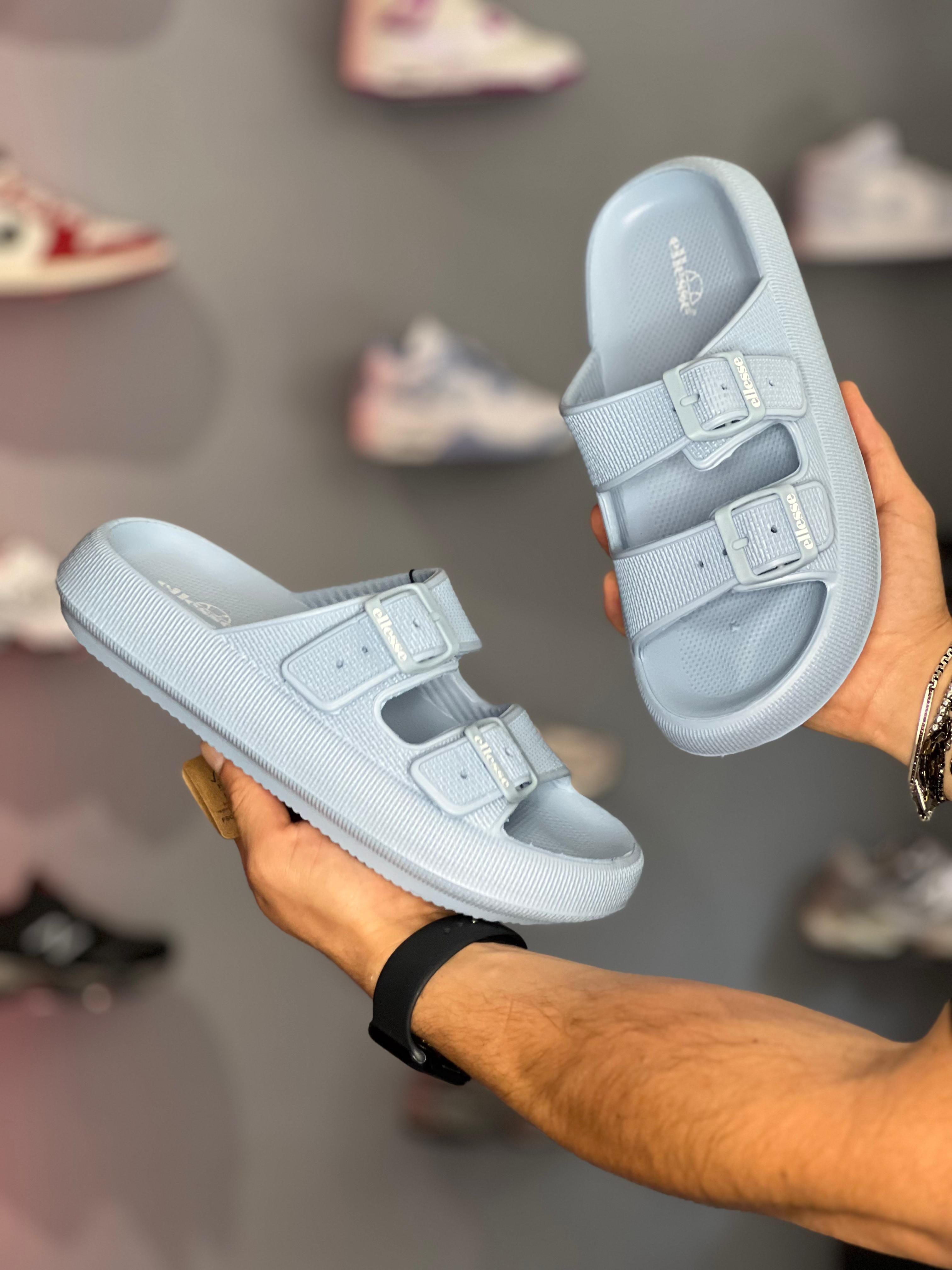 Ellesse Ciabatte Gommate Celesti