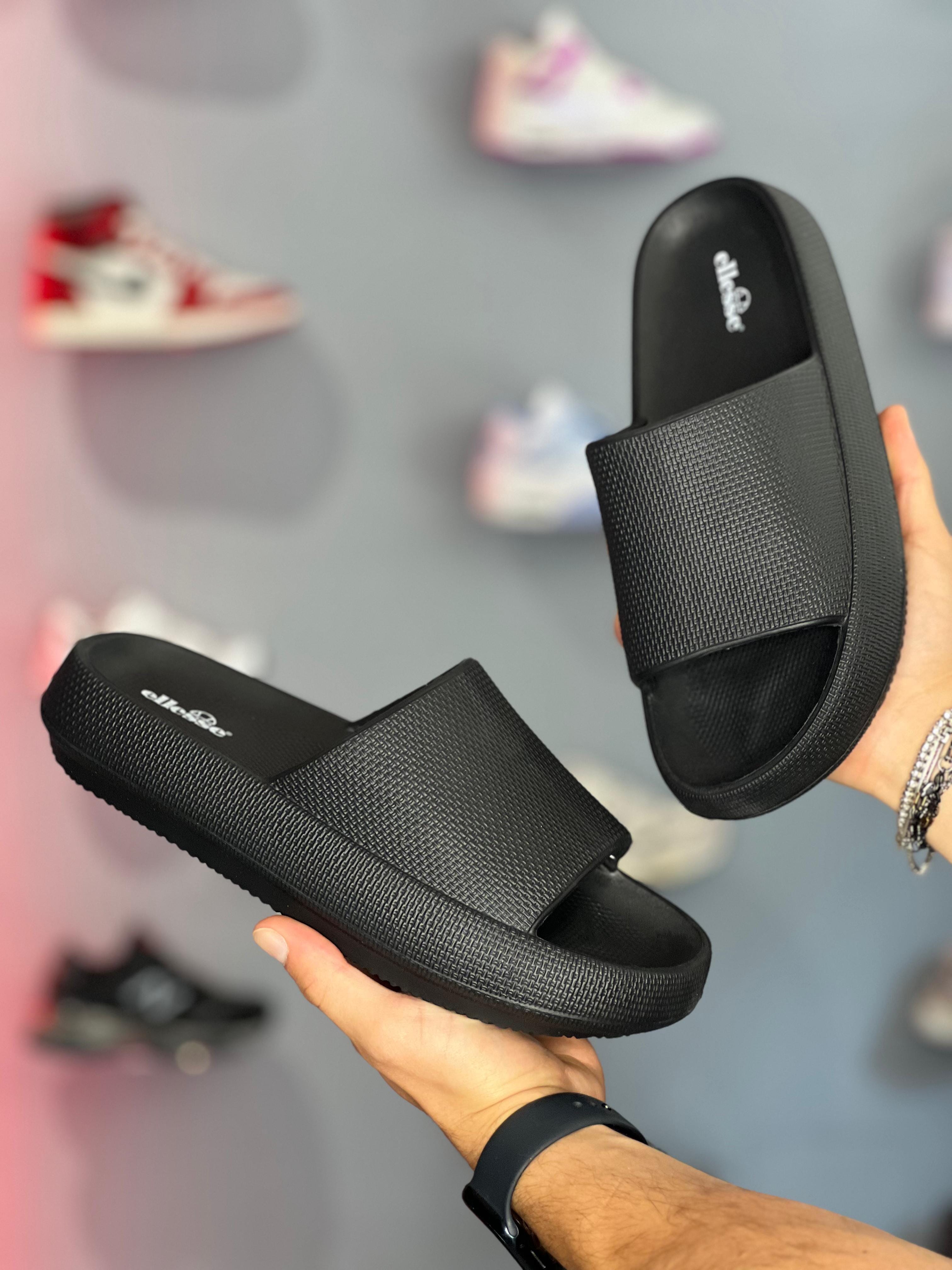Ellesse Ciabatte Gommata Nera