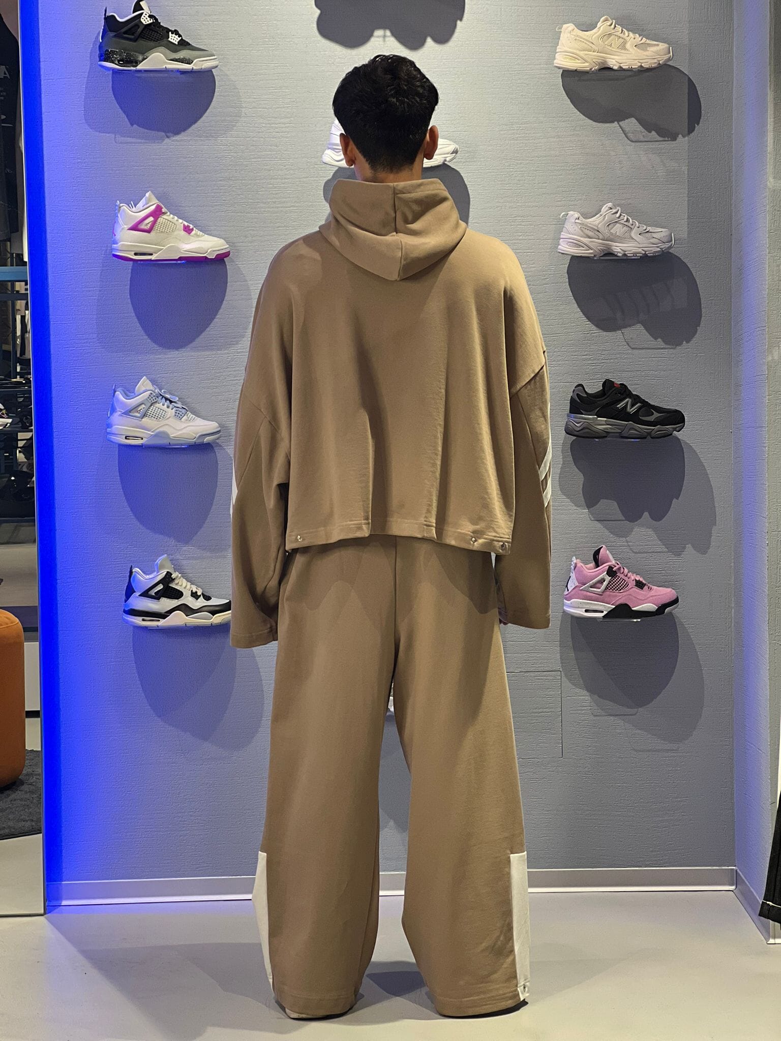 Coordinato Tuta Oversize Hydo - Beige Sabbia