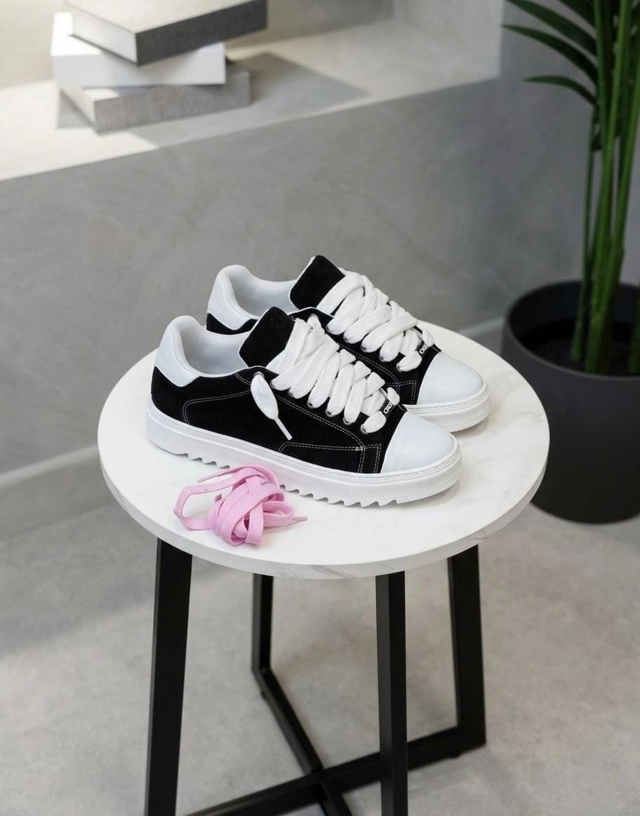 Sneakers CR03 Veritas – Black canvas