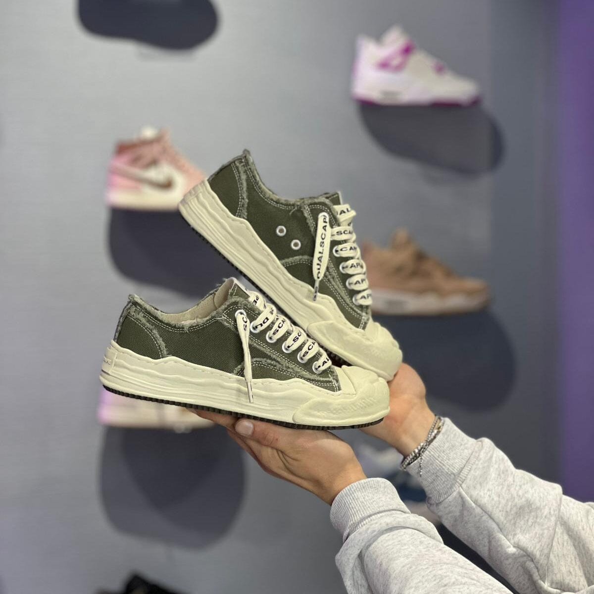 Dualscape Sneakers Chunky Green