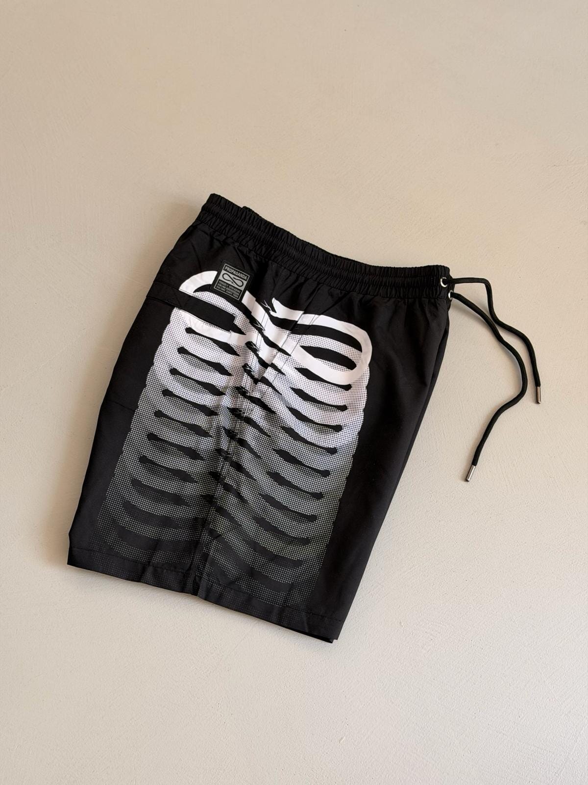 Boxer Mare Propaganda Nero Ribs Bianche