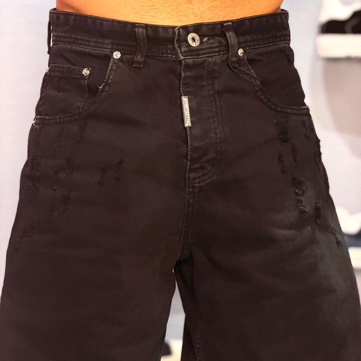 Jeans nero Cianotic