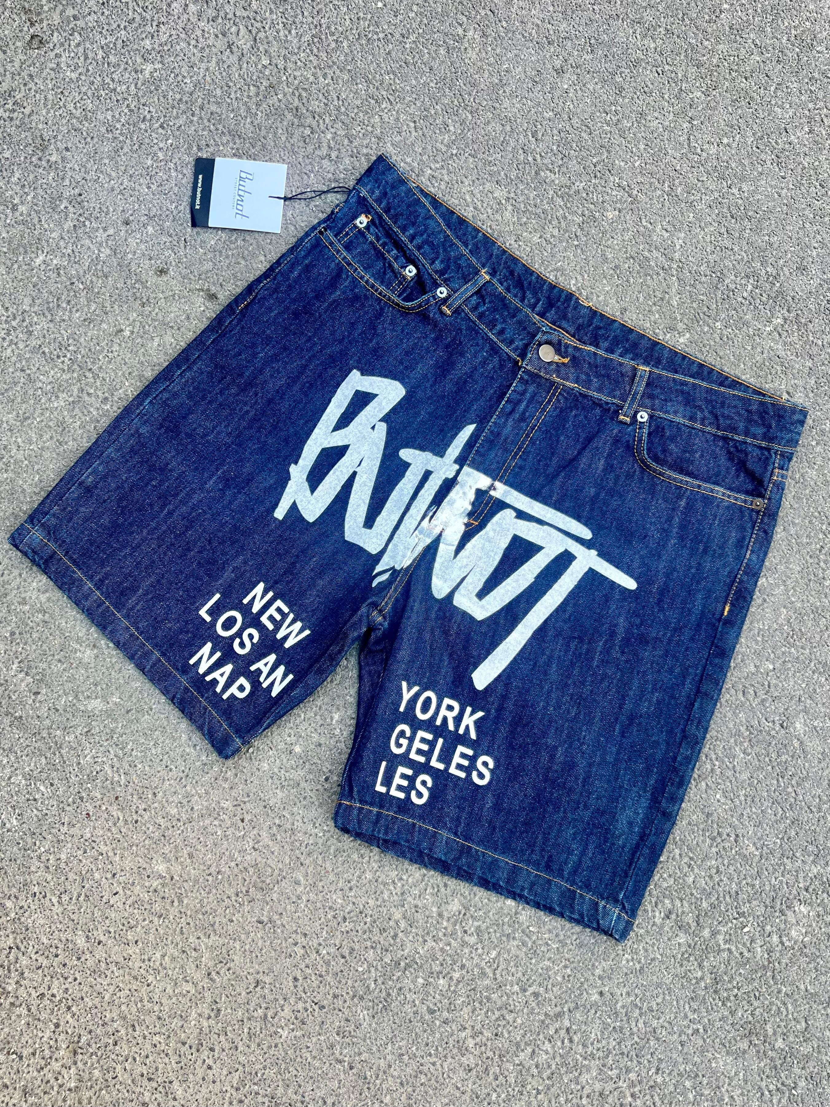 Pantaloncino di jeans Butnot multistampa