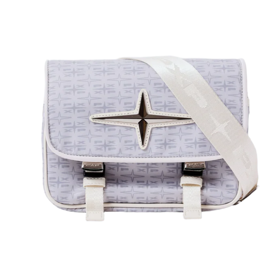 Borsa Crossbody PXP monogramma ghiaccio