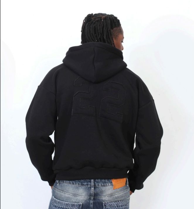 Felpa Trust No One zip '22' Nera