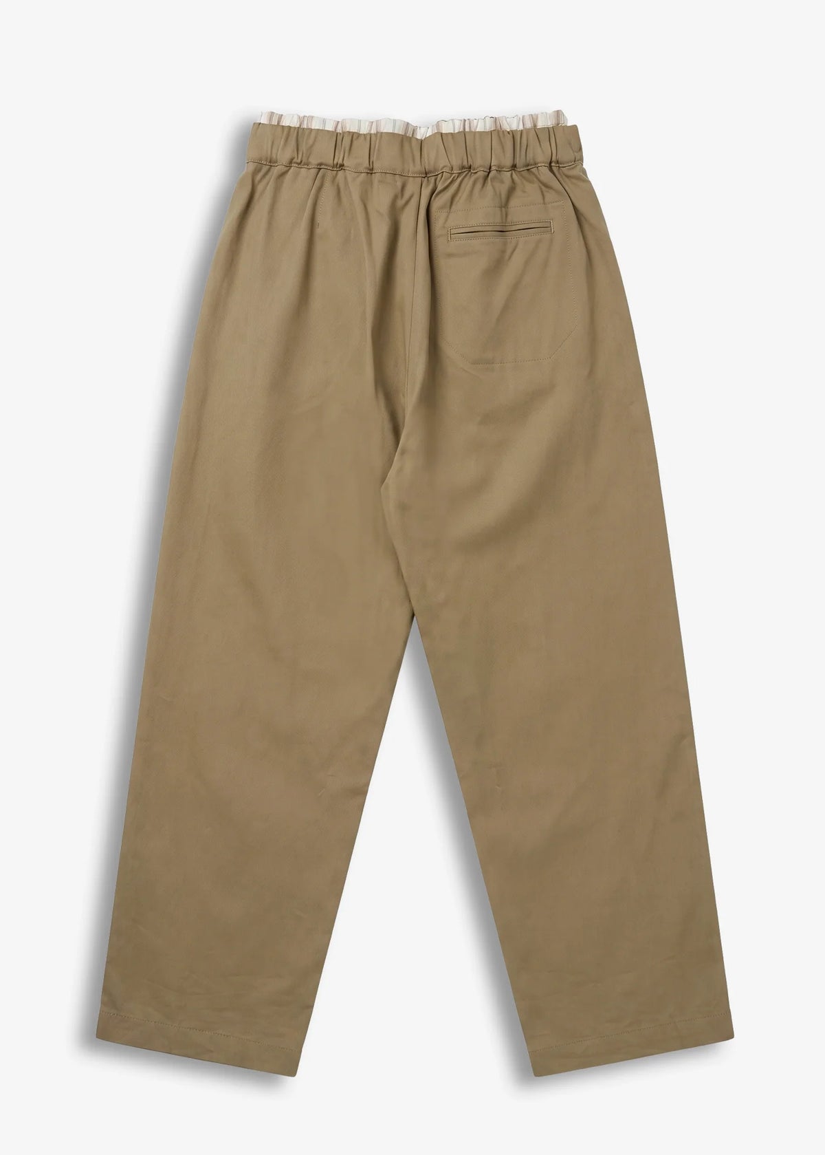 Pantaloni C/inserto Boxer Beige Minimal Couture