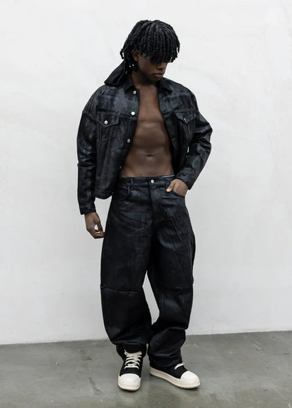 Coordinato Denim Black