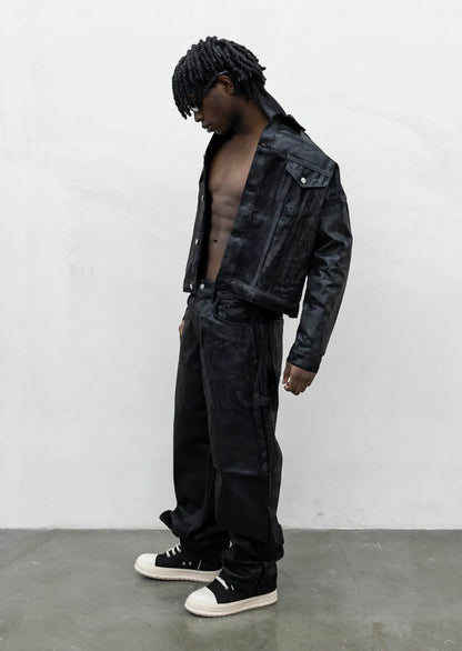 Coordinato Denim Black