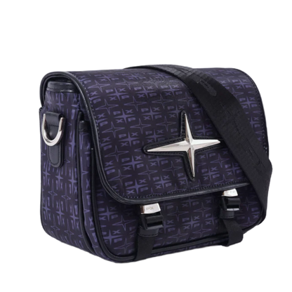 Borsa Crossbody PXP monogramma nera