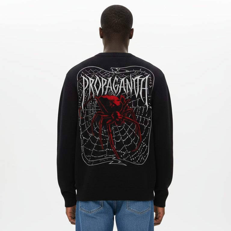 Maglione Propaganda Knitwear Ribs Spider