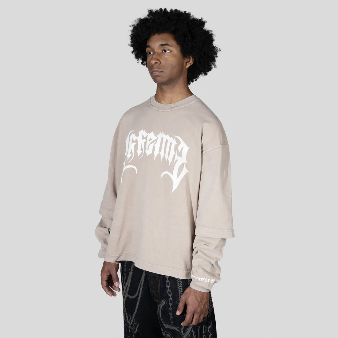 Longsleeve GOAT -Taupe Edition