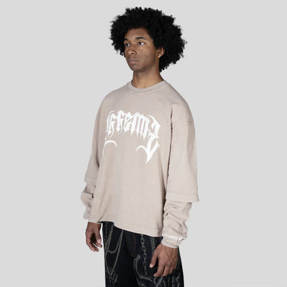 Longsleeve GOAT -Taupe Edition