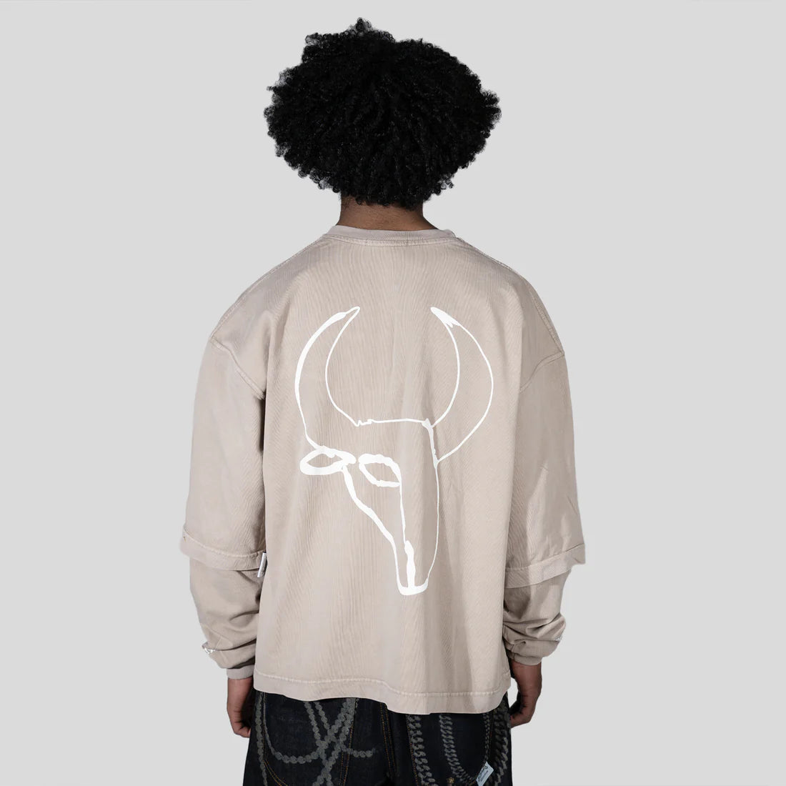 Longsleeve GOAT -Taupe Edition