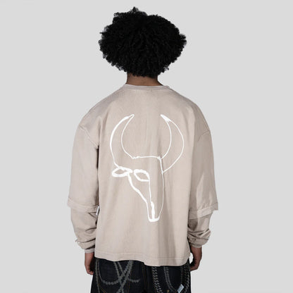 Longsleeve GOAT -Taupe Edition