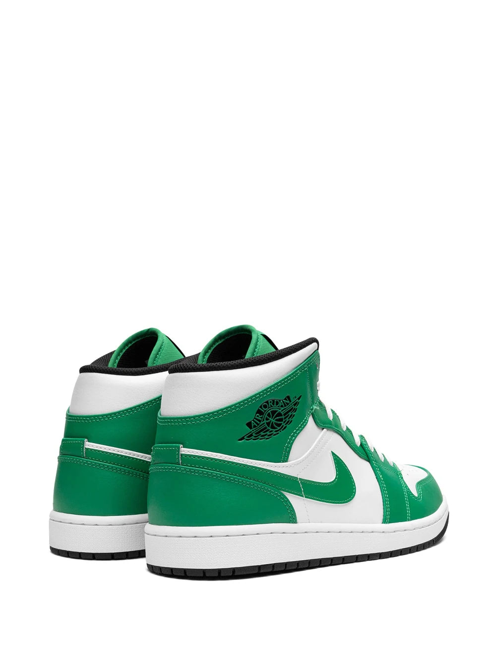 Nike Air Jordan 1 Mid Lucky Green White Black