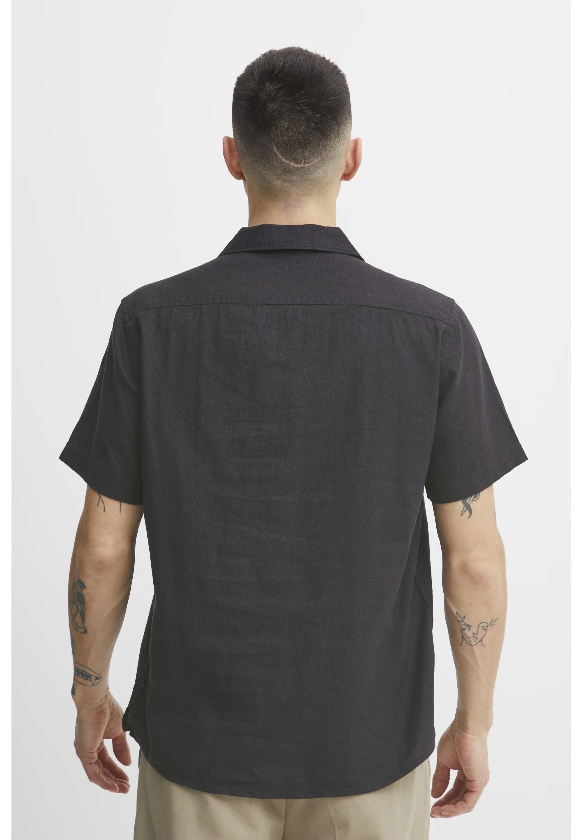 Camicia Solid Black