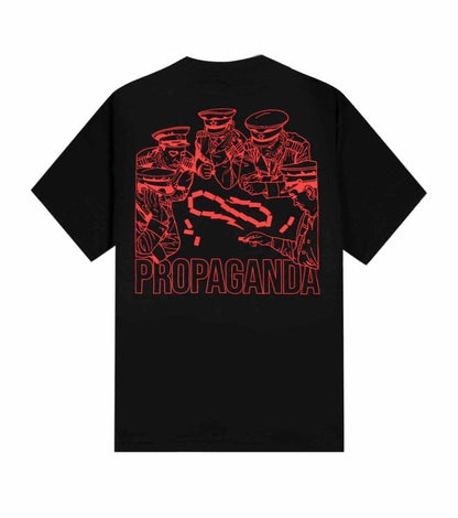 T-shirt Propaganda Domino Tee Nera