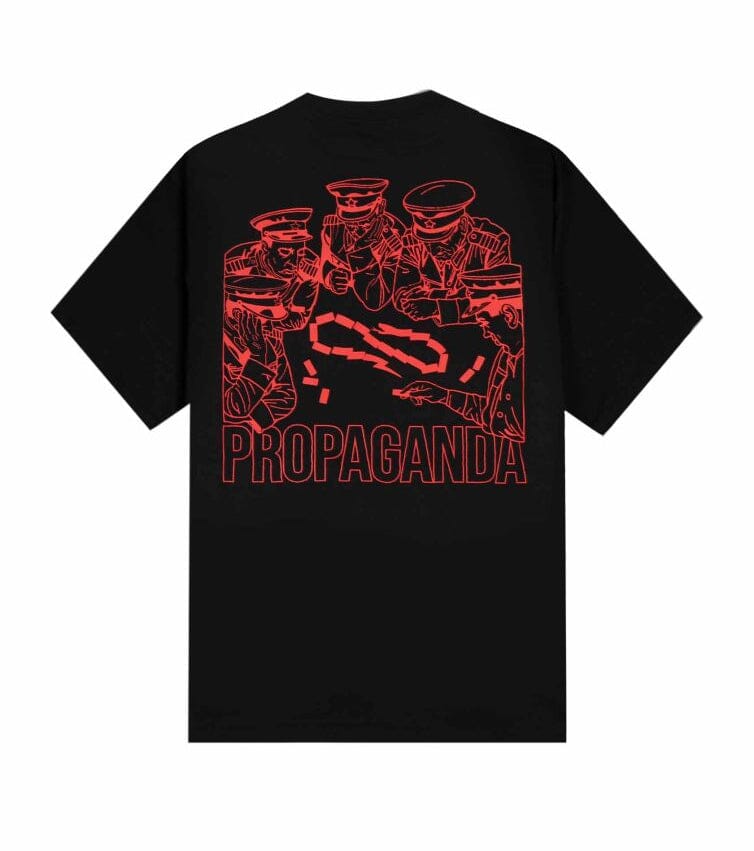 T-shirt Propaganda Domino Tee Nera
