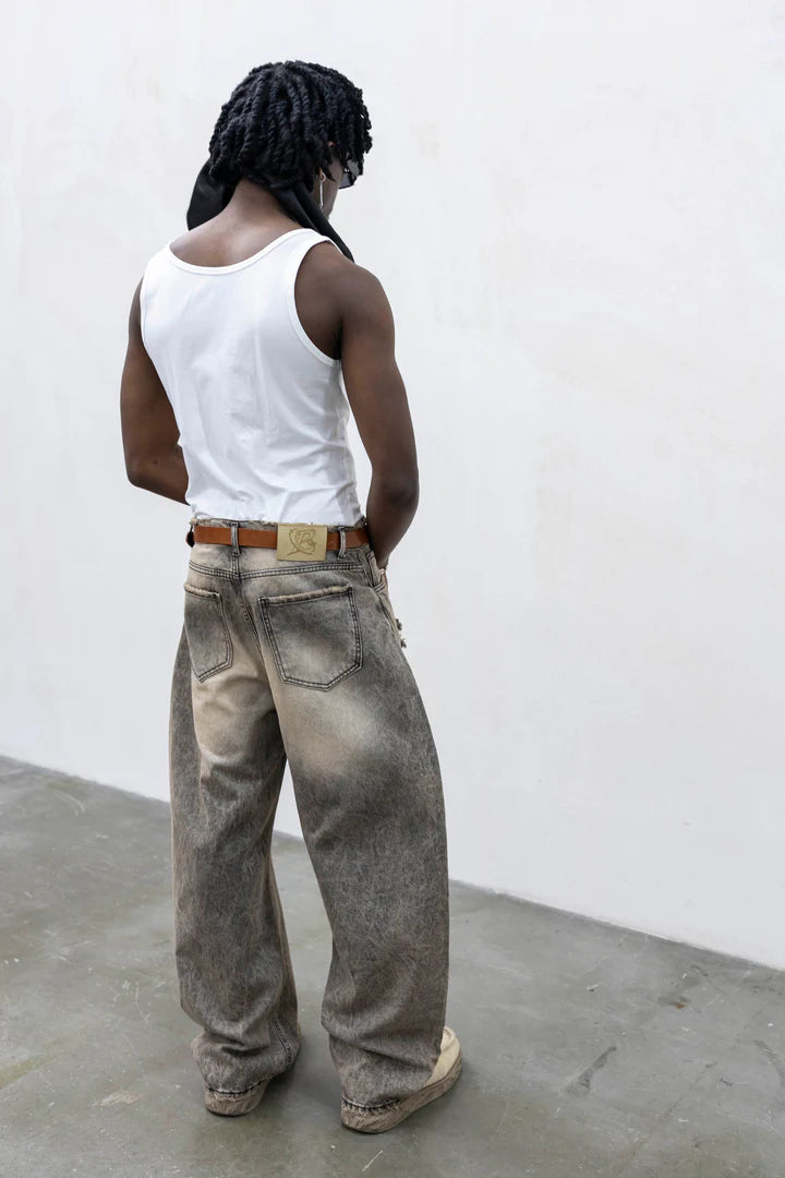 Jeans Balloon vintage acid-wash