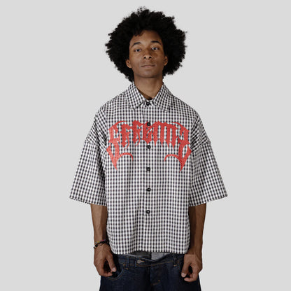 Shirt Goat Black And White