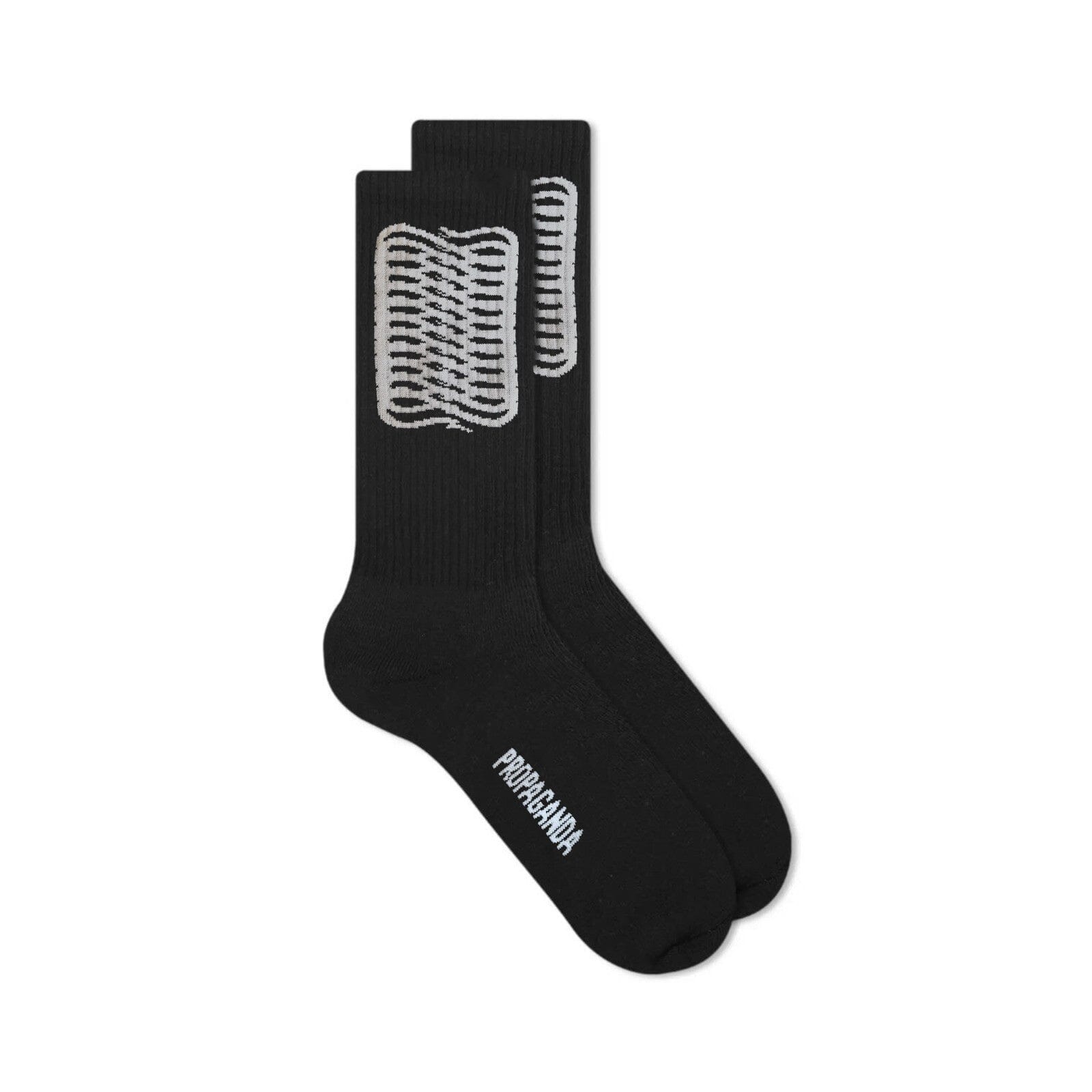 Calze Propaganda Ribs Socks Black