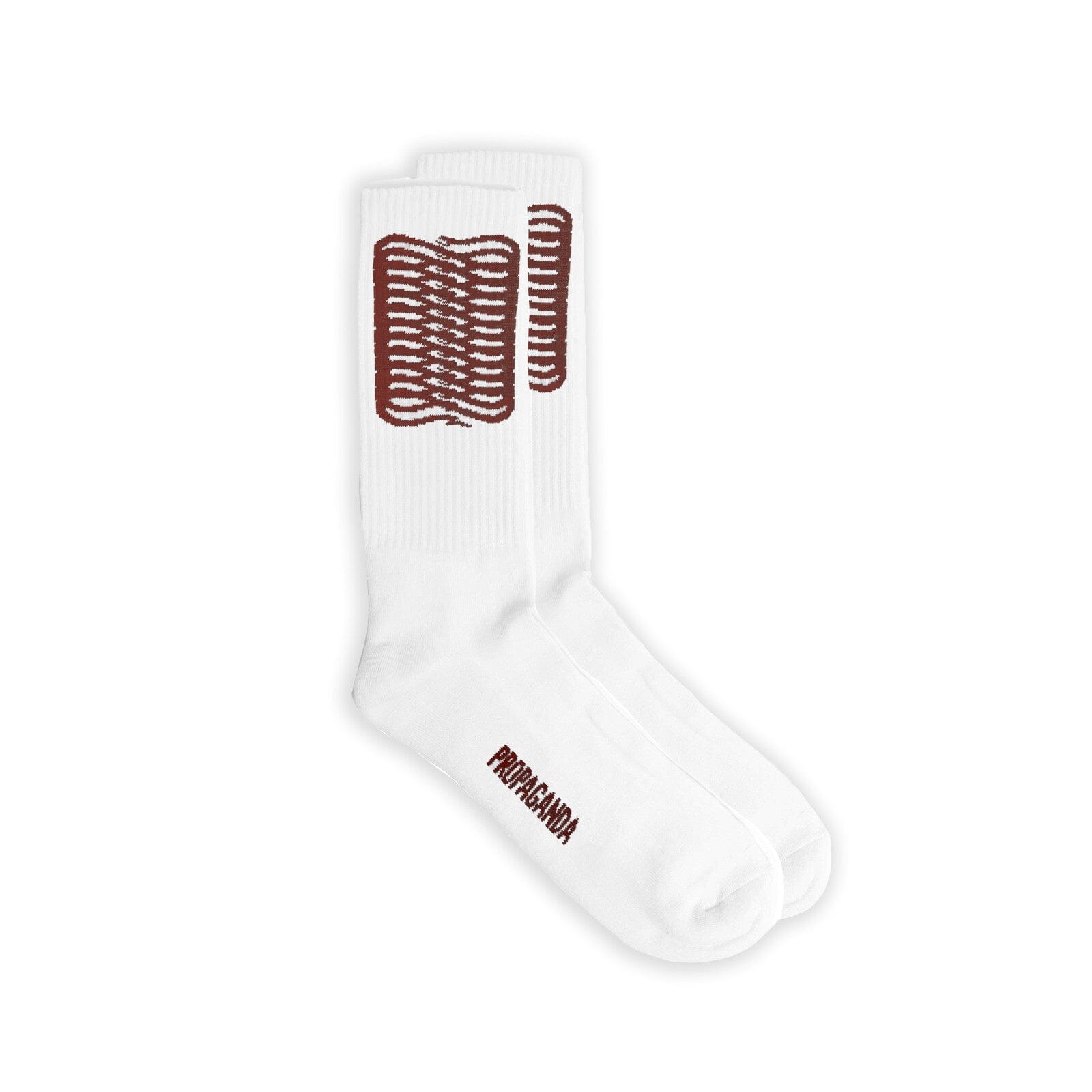 Calze Propaganda Ribs Socks White