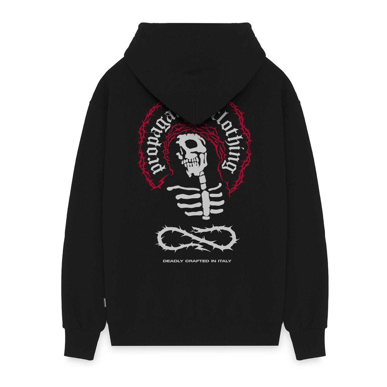 Felpa Propaganda Misery Hoodie Black