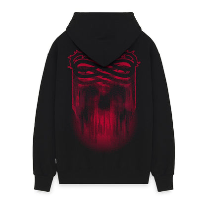 Felpa Propaganda Ribs Crown Hoodie Black