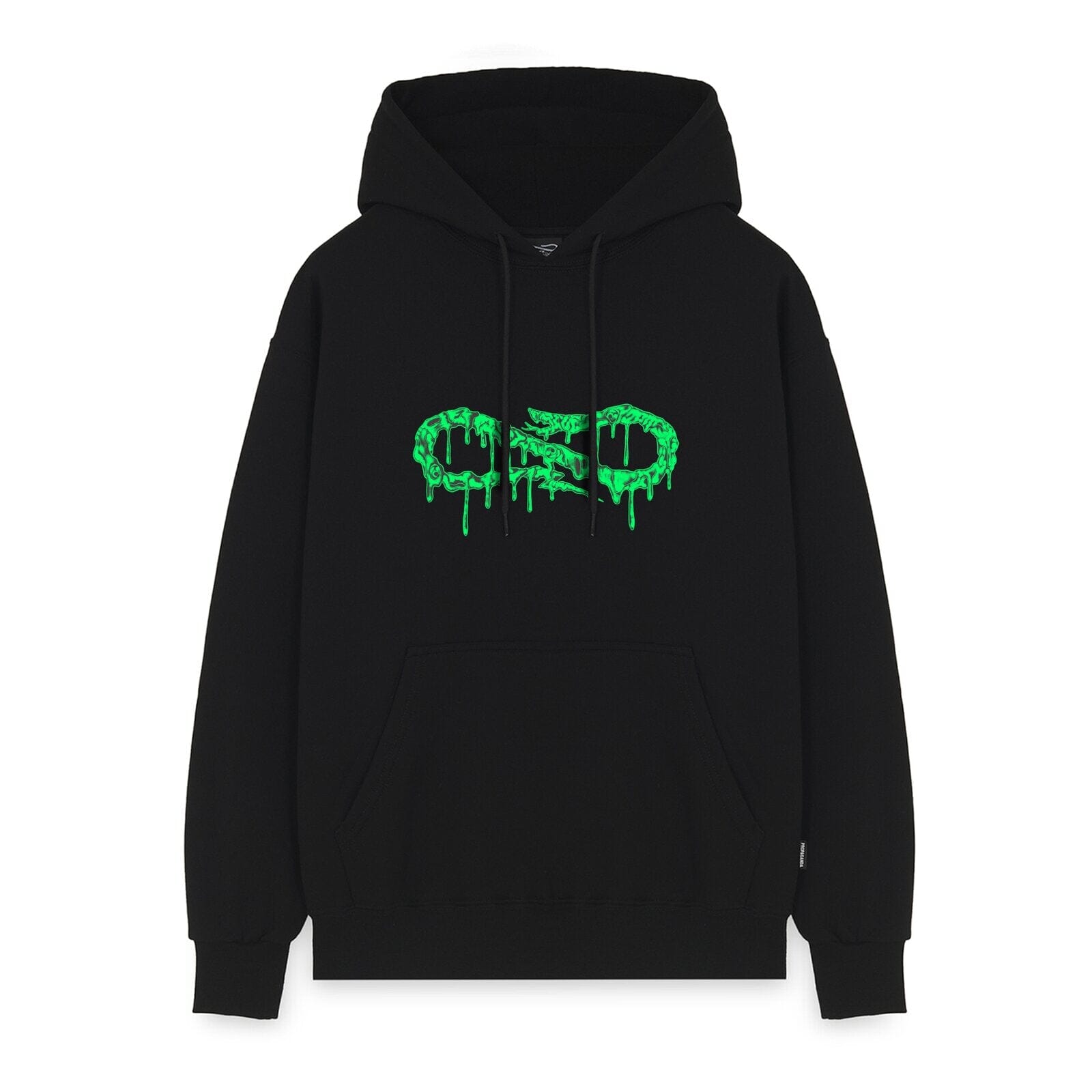 Felpa Propaganda Logo Slime Hoodie Black