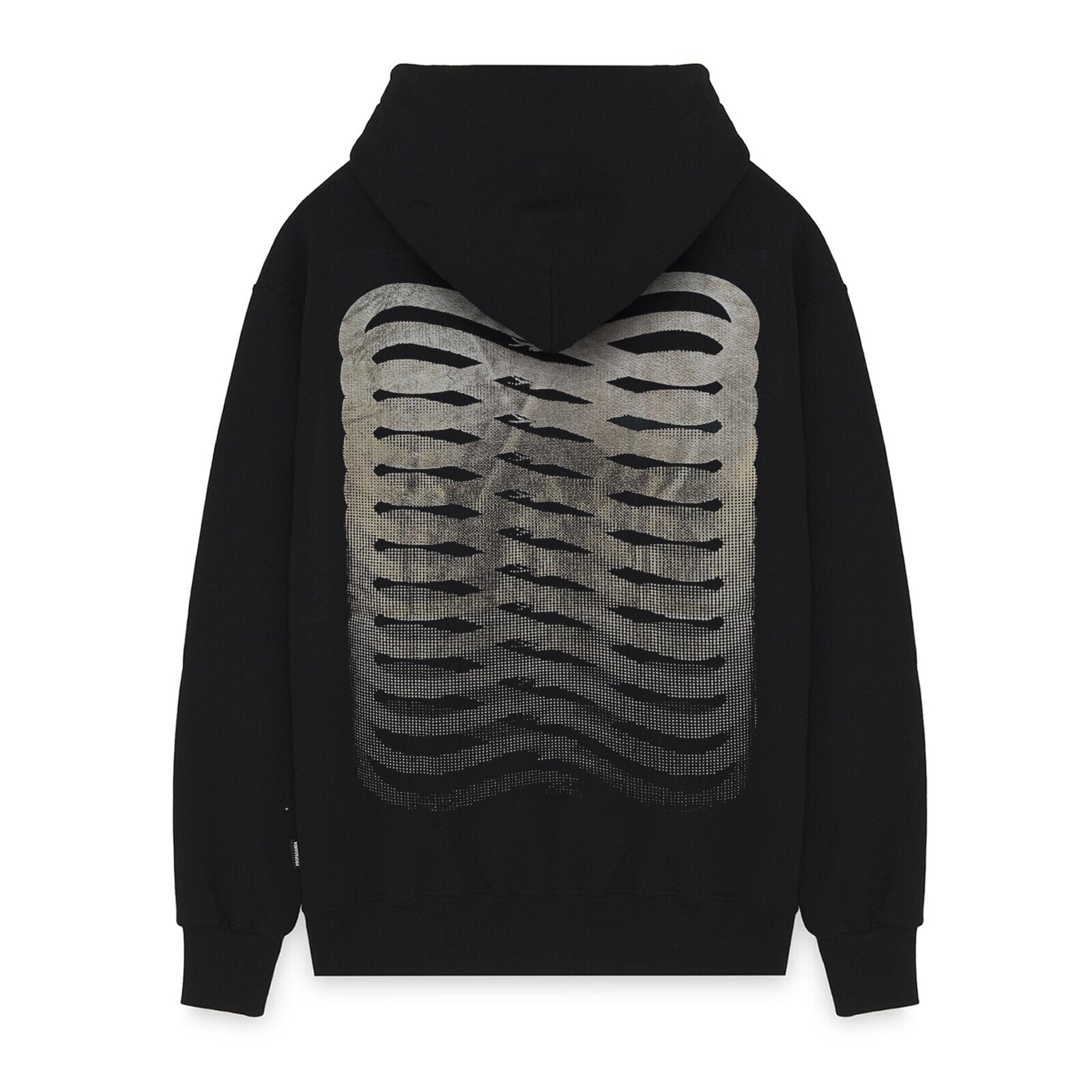 Felpa Propaganda Ribs Og Hoodie Black