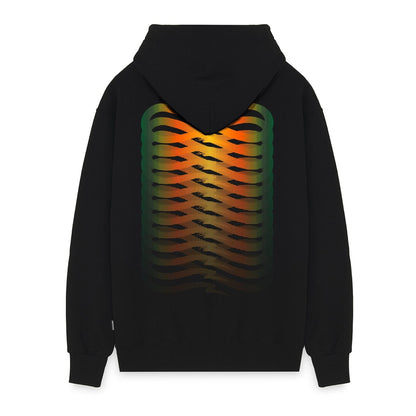 Felpa Propaganda Ribs Gradient Hoodie Black