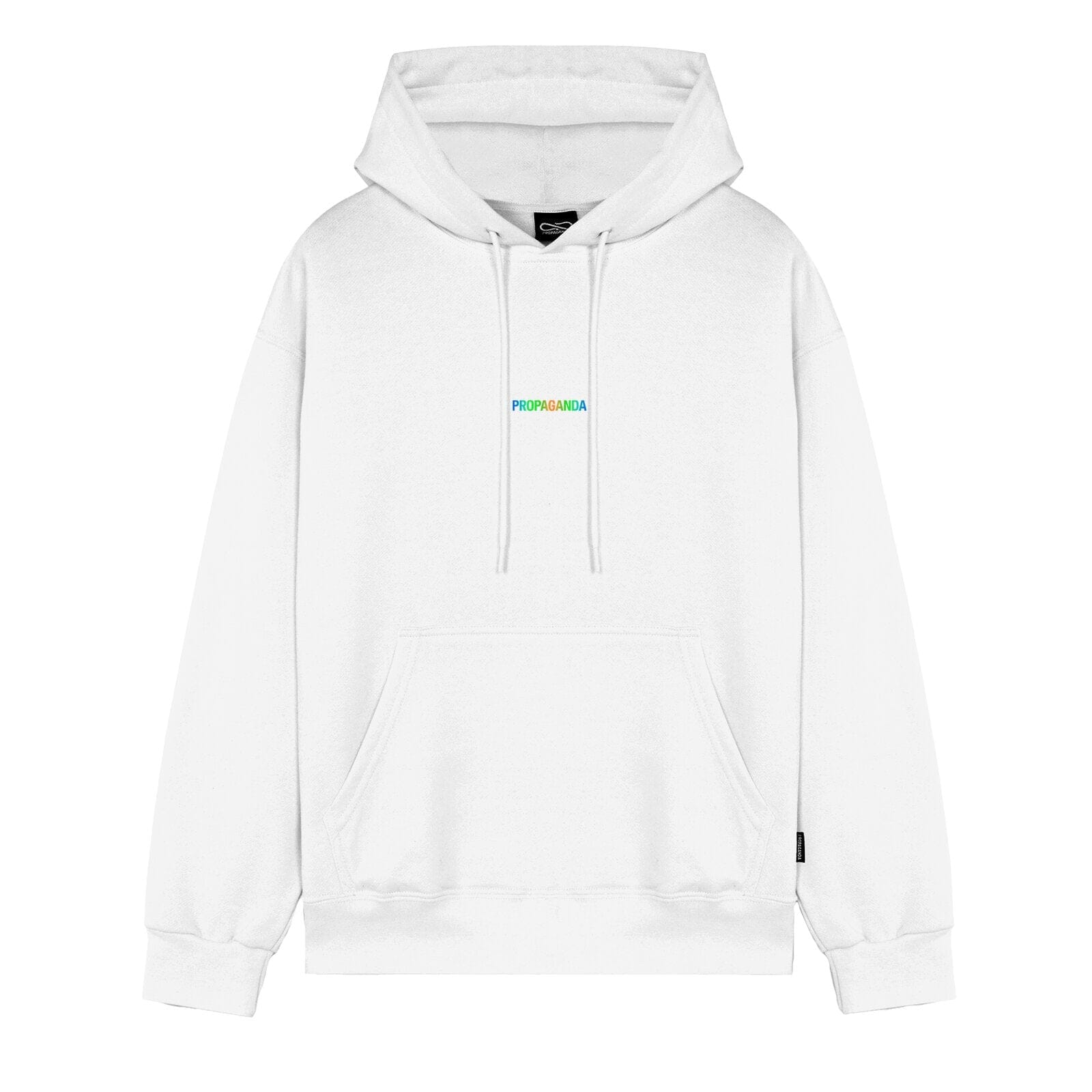 Felpa Propaganda Ribs Neon Hoodie White