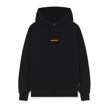 Felpa Propaganda Ribs Atomic Hoodie Black