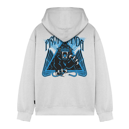 Felpa Propaganda Triangle Panther Hoodie White