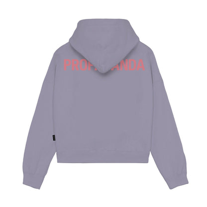 Felpa Propaganda Women Logo Croptop Hoodie Dusk