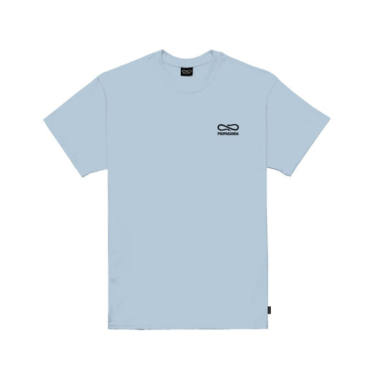 T-shirt Propaganda Logo Embroidery Tee Sky