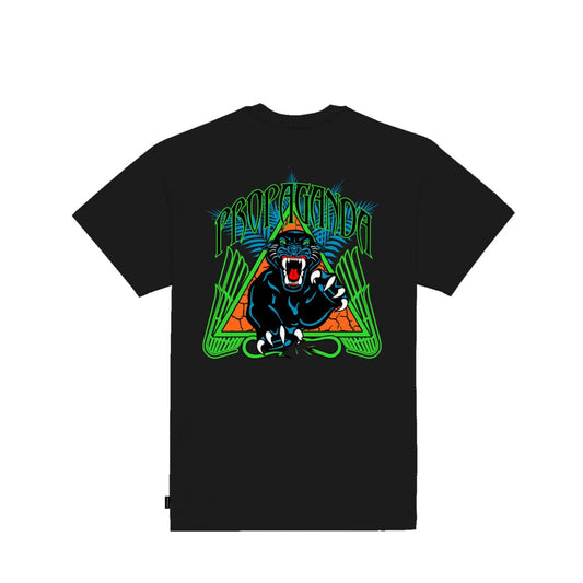 T-shirt Propaganda Triangle Panther Tee Black