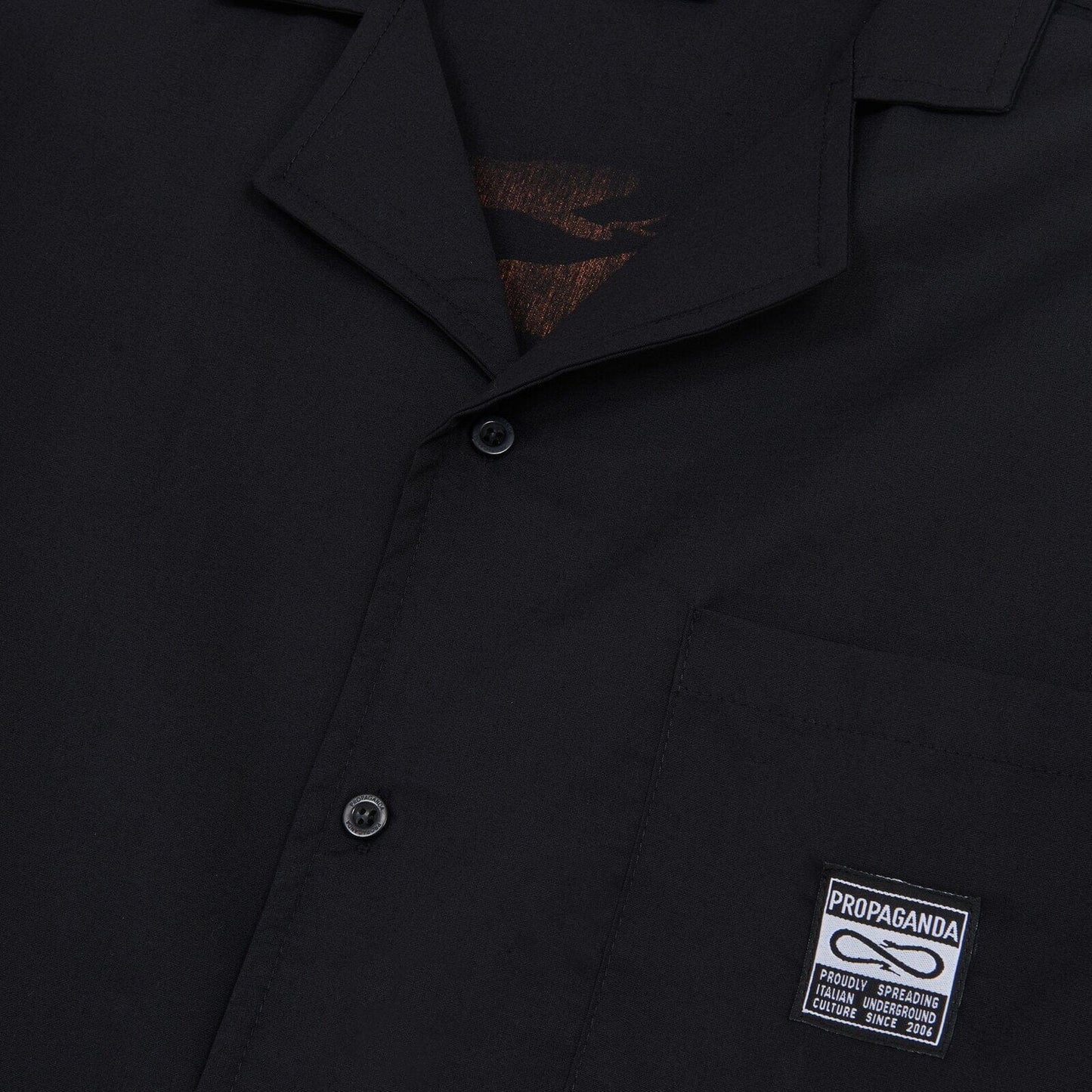 Camicia PropagandaRibs Classic Shirt Black