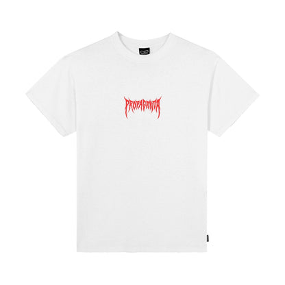 T-shirt Propaganda Ribs Spider Bianca