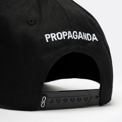 Cappello Logo Snapback Black