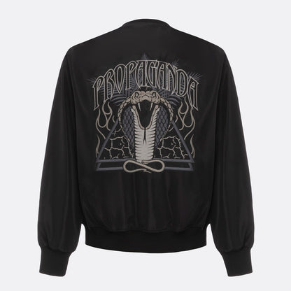 Jacket Propaganda Triangle Cobrahm Bomber Black