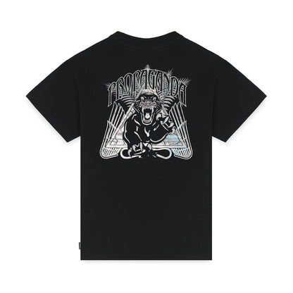 T-shirt Propaganda Triangle Panther Tee Black