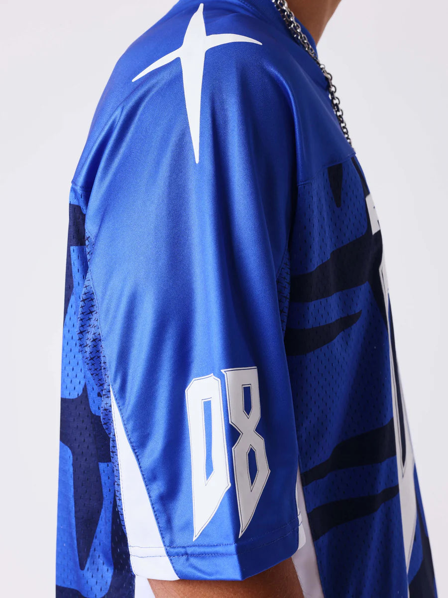 T-shirt Training con scollo a V PXP blu